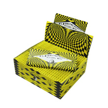 Yellow and black Highland Cosmic papers & tips 24pcs on a white background