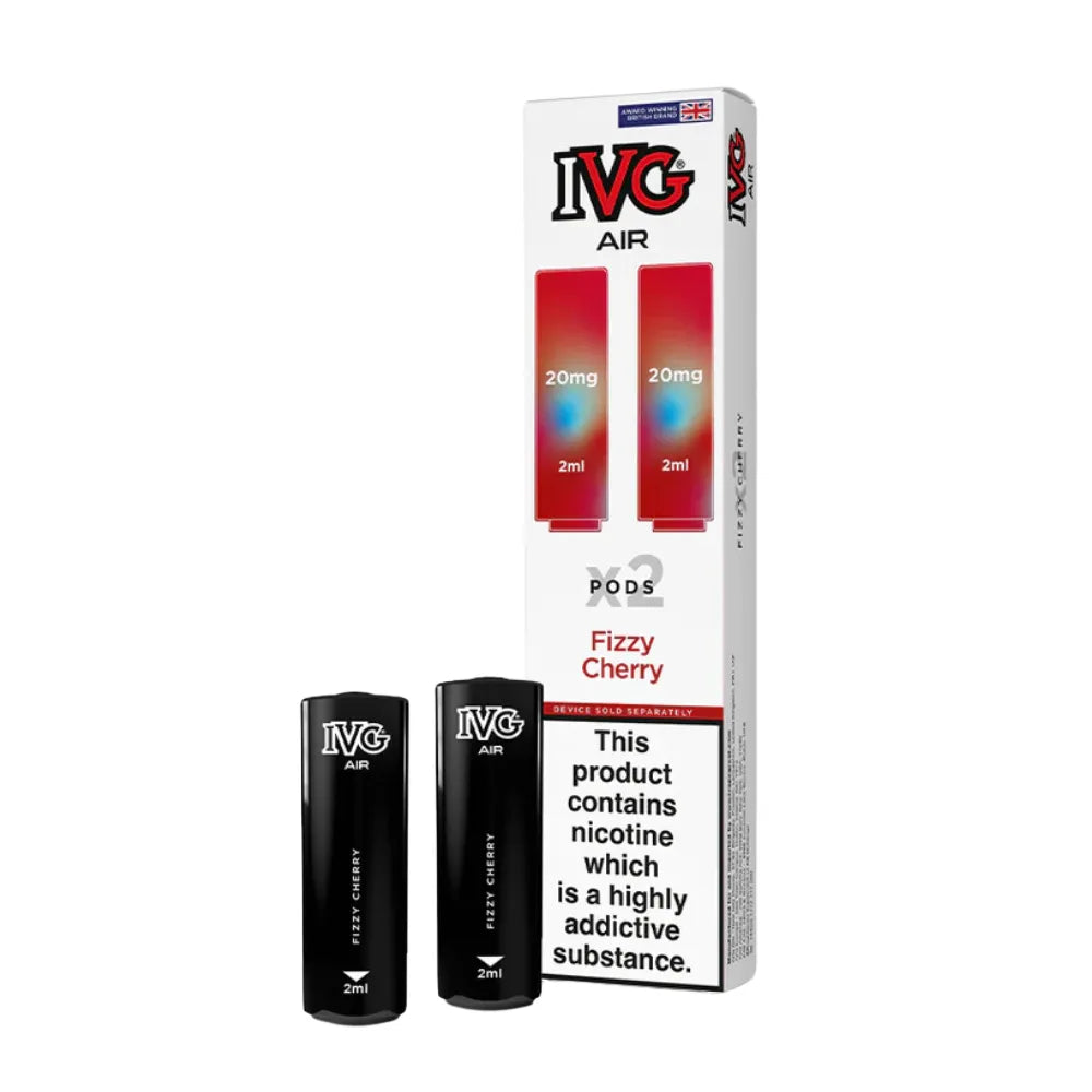 IVG Air | Vape Refill Pods | 2pcs | UK Vape Supply UK Vape Supply Ltd. IVG Air | Vape Refill Pods | 2pcs | UK Vape Supply UK Vape Supply Ltd.