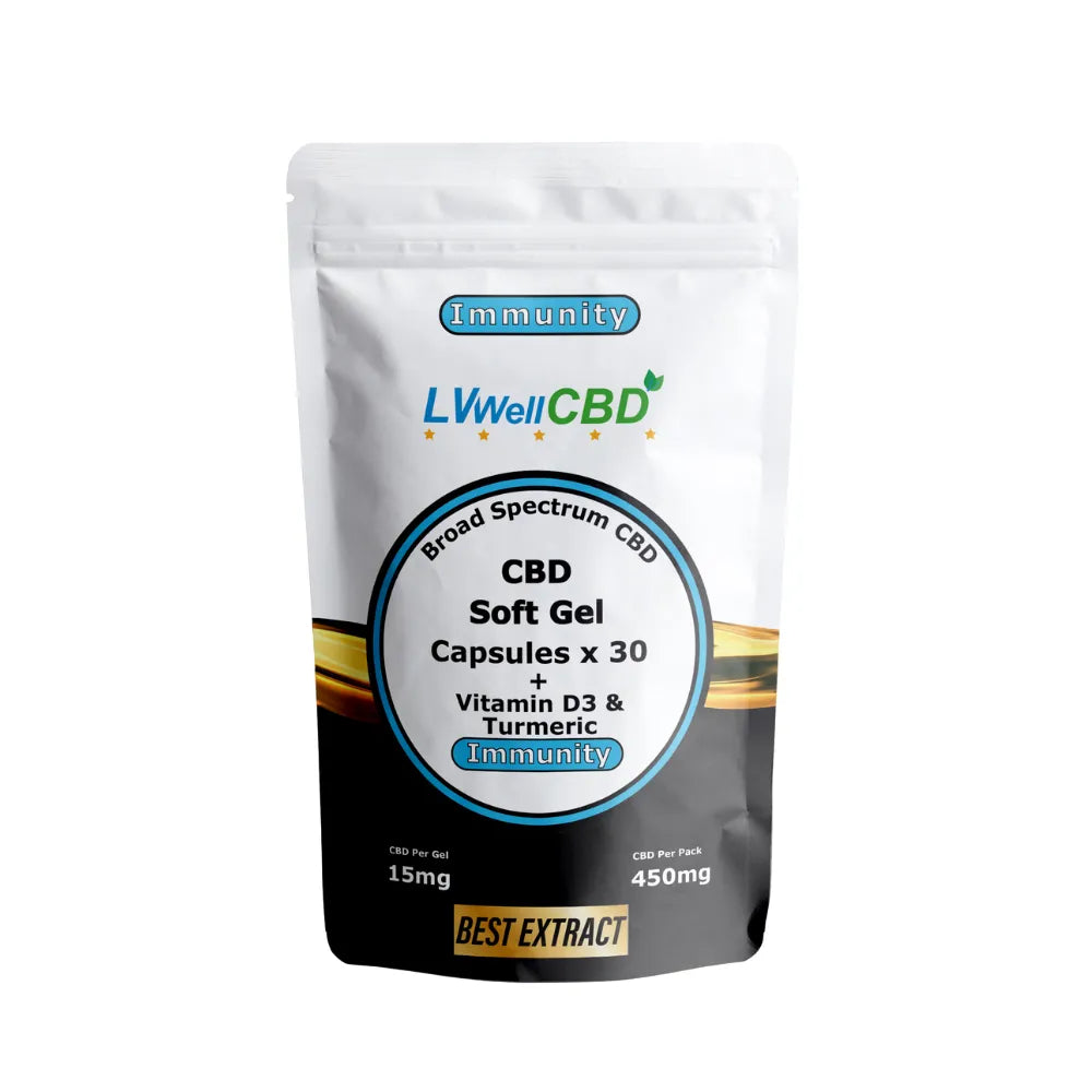 LVWell CBD - Immunity CBD Capsules