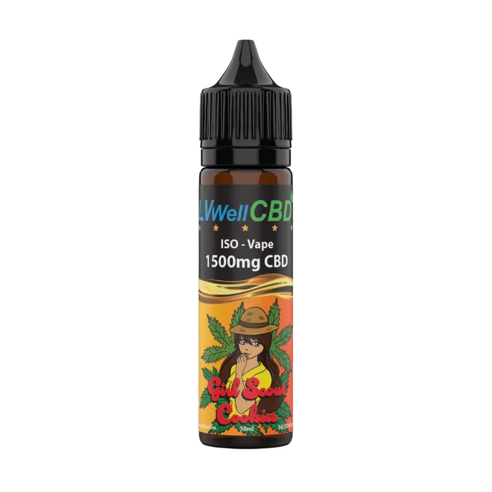 LVWell CBD - ISO-Vape 50ml CBD E-liquid