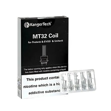 KangerTech Coil MT32 Unit - Pack of 5