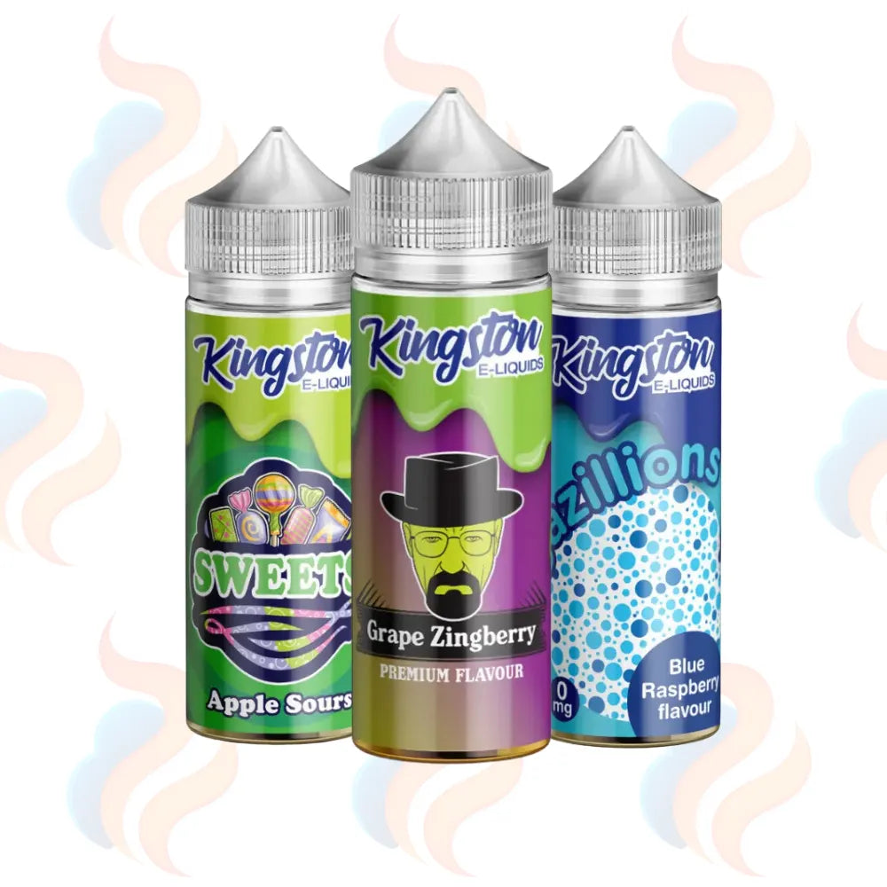 Kingston 100ml Shortfills (Past BBD)