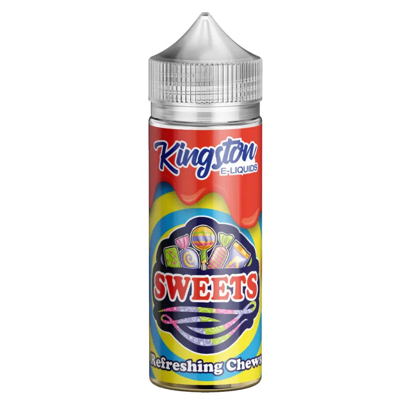Kingston E-Liquids Sweets bottle on a white background