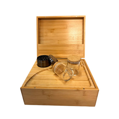 Sparky's Wooden Storage Box