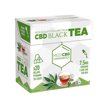MediCBD - 7.5mg CBD Pyramid Tea Bags - 20pcs