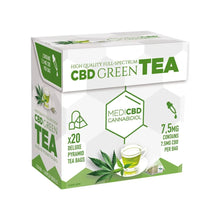 MediCBD - 7.5mg CBD Pyramid Tea Bags - 20pcs