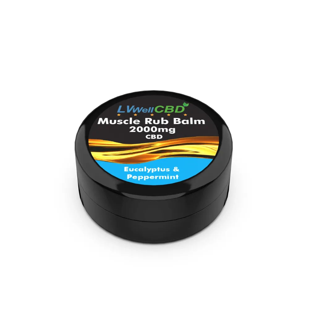 LVWell CBD - CBD Muscle Rub Balm