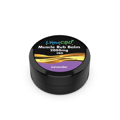 LVWell CBD - CBD Muscle Rub Balm