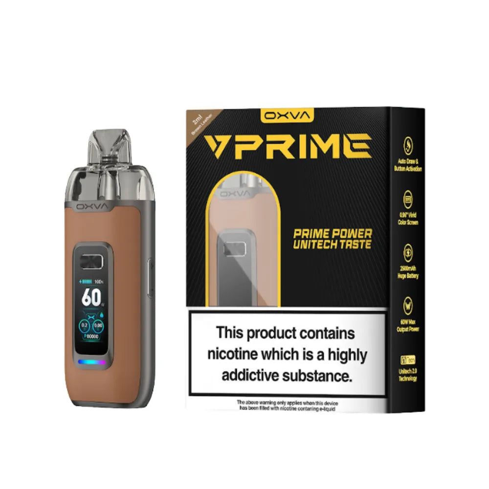 OXVA VPrime | Pod Vape Kit | UK Vape Supply UK Vape Supply Ltd. OXVA VPrime | Pod Vape Kit | UK Vape Supply UK Vape Supply Ltd.