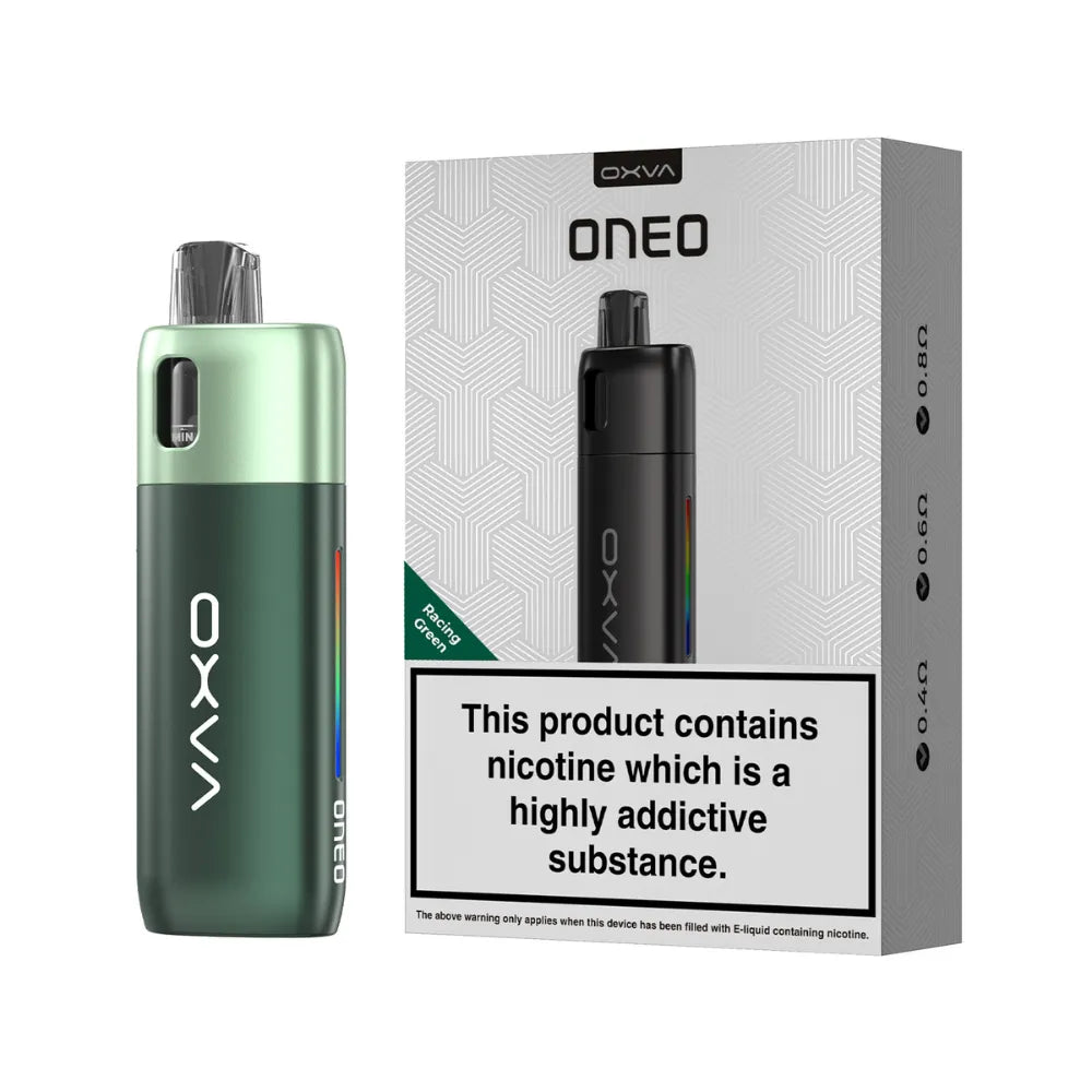 Oxva Oneo Racing Green OXVA Oneo | Pod Vape Kit OXVA Oneo Pod Kit 1600mAh 40W Oxva Oneo Racing Green OXVA Oneo | Pod Vape Kit OXVA Oneo Pod Kit 1600mAh 40W