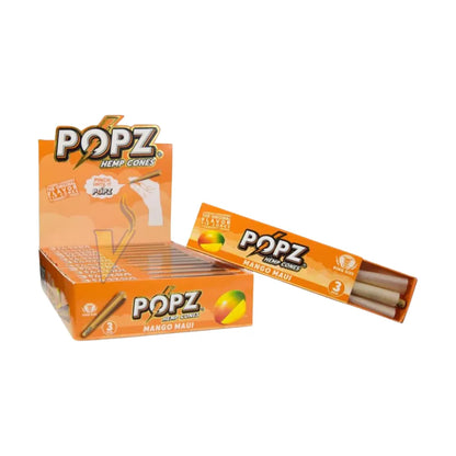 Popz - Hemp Cones - 12pcs Of 36 Cones