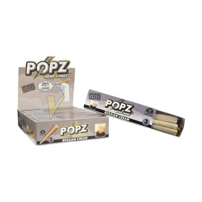 Popz - Hemp Cones - 12pcs Of 36 Cones