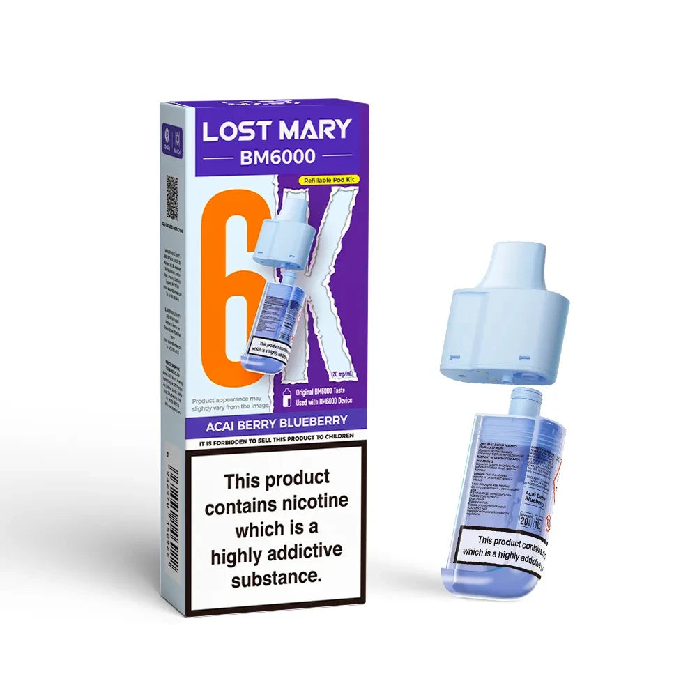Lost Mary BM6000 | Vape Refill Pods | UK Vape Supply  UK Vape Supply Ltd.