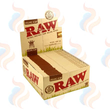 RAW Organic Hemp King Size Slim Papers on a white background
