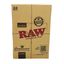 Raw - Classic Connoisseur King-Size Slim With Pre-Rolled Tips - 24pcs
