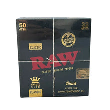 Raw - King Size Rolling Papers - 50pcs