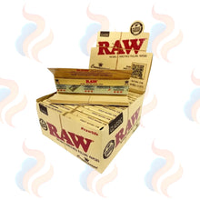 Raw Classic Connoisseur King-Size Slim With Tips 24pcs on a white background