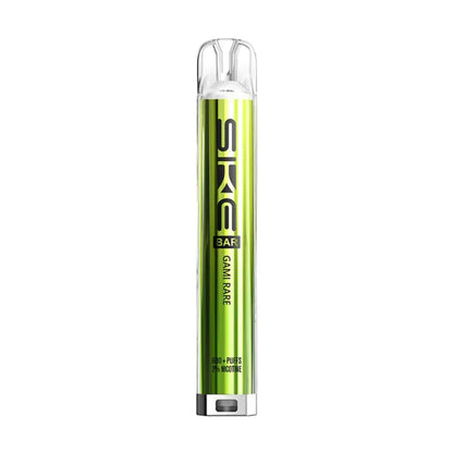 SKE vape pen with green and black design on a white background