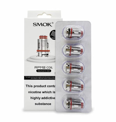 Wholesale - Smok - RPM2 Meshed 0.16Ohm Coils - Pack of 5