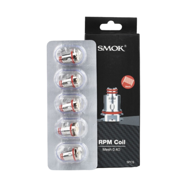 Smok RPM Mesh 0.4Ohm Coils - Pack of 5