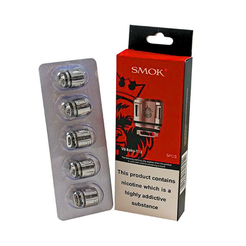 Smok V8 Baby T12 Coils - Pack of 5