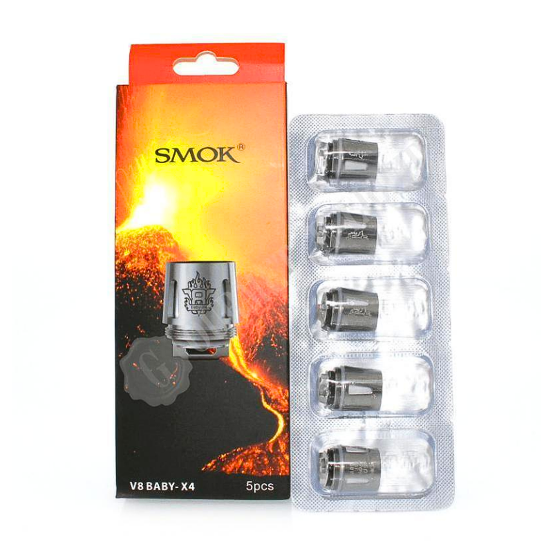 Smok V8 Baby-X4 Quadruple Core 0.15Ohm  - Pack of 5