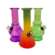 Shaped Small Glass Waterpipe - Various Designs
