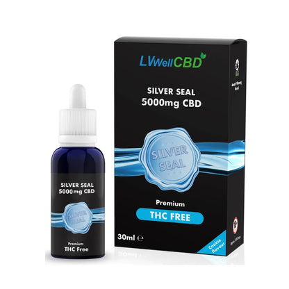 LVWell CBD - Silver Seal THC Free Oral CBD Oil