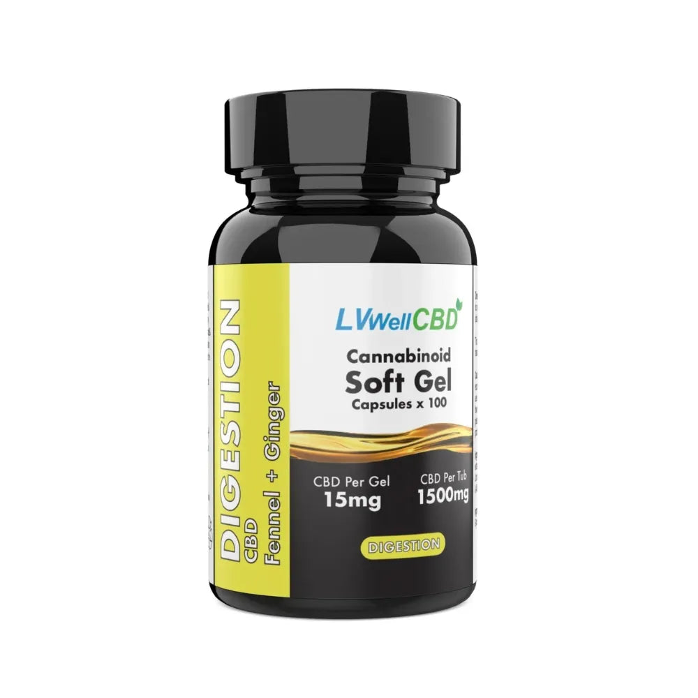 LVWell CBD - Digestion CBD Capsules