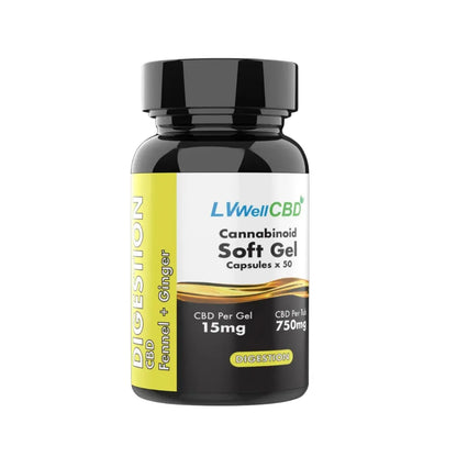 LVWell CBD - Digestion CBD Capsules