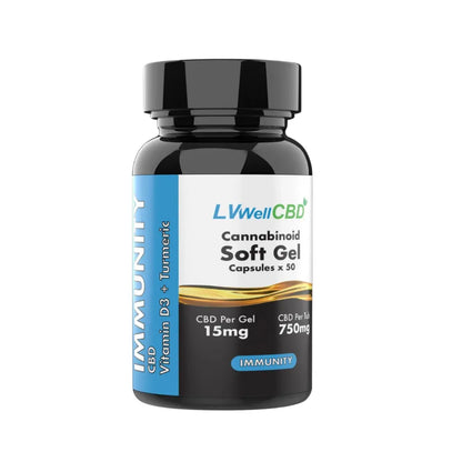 LVWell CBD - Immunity CBD Capsules