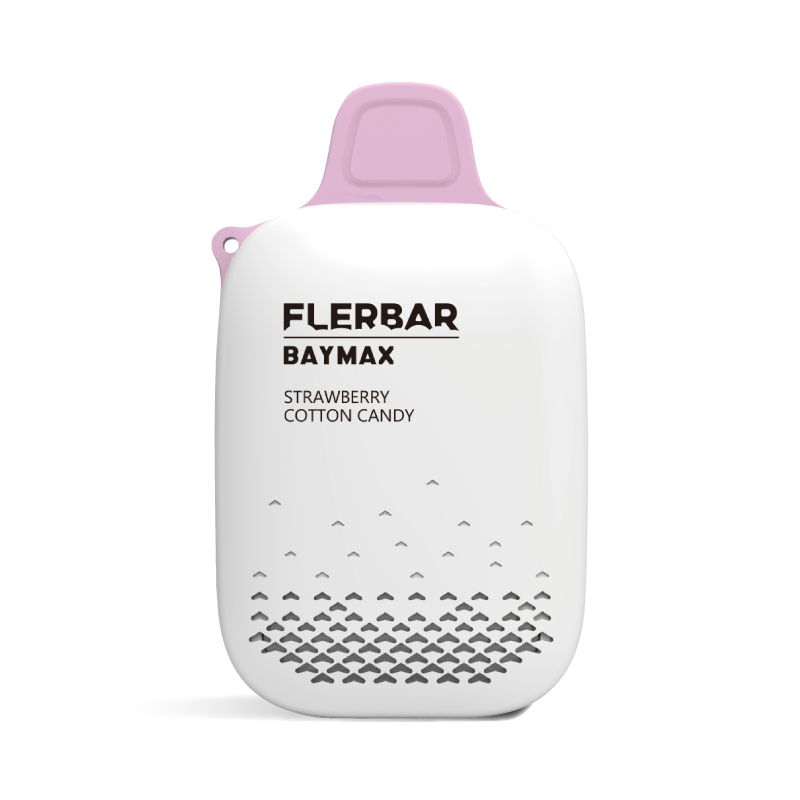 Flerbar Baymax 3500 Puff 0mg - Strawberry Cotton Candy