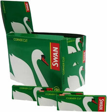 Swan - Green Rolling Papers - 100pcs