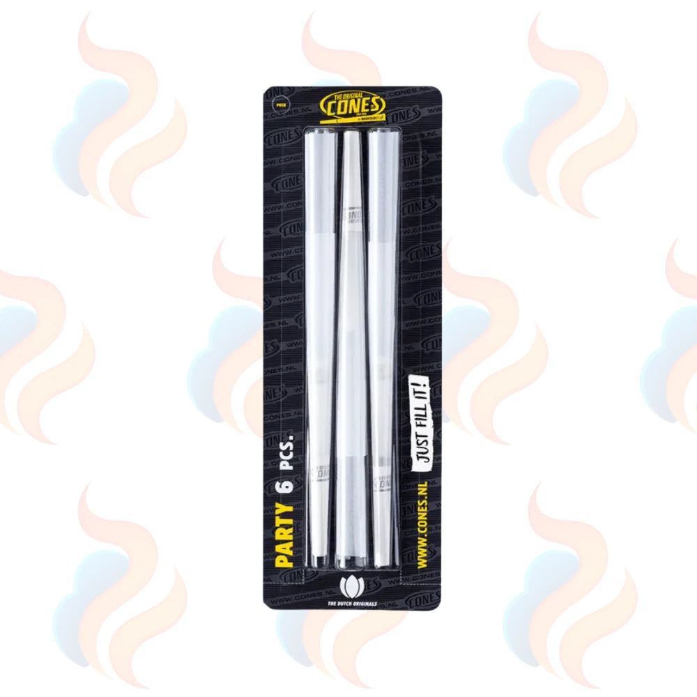 The Original King Size Cones 109mm – Pre Rolled Cones with Tips (12 Packs) on a white background