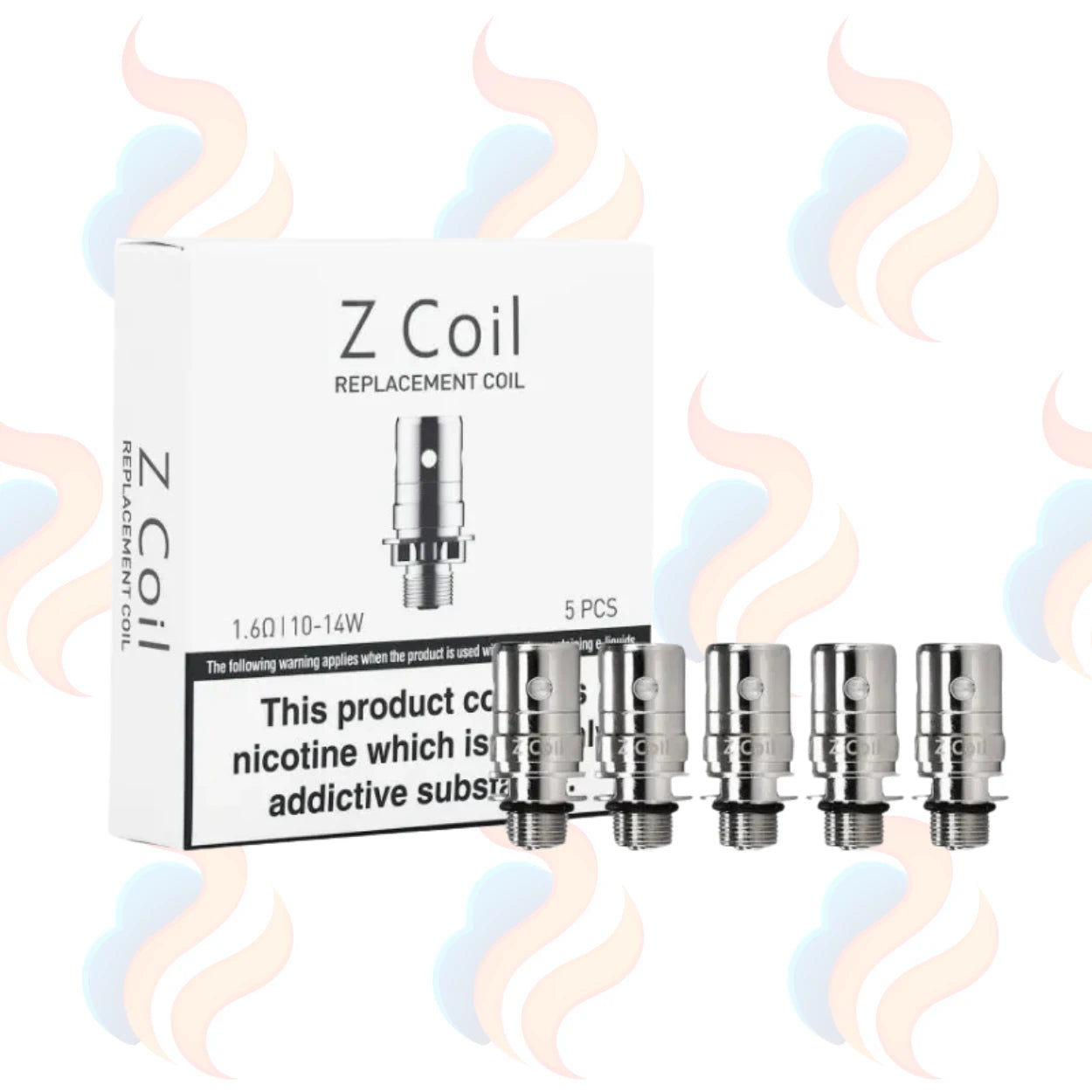 Innokin Z Coil replacement coils with packaging on a white background