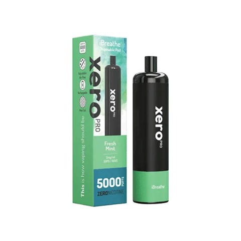 Xero Pro 5000 ZERO NICOTINE - Fresh Mint