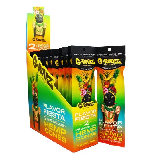 G-Rollz Terpene-Infused Hemp 12pcs | Cones | UK Vape Supply – UK