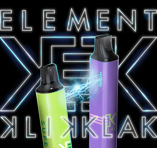 Elements Klik Klak disposables + more!