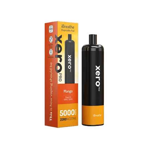 Xero Pro 5000 ZERO NICOTINE - Mango