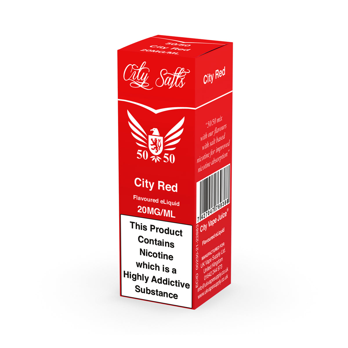 City Salts by City Vape – City Red