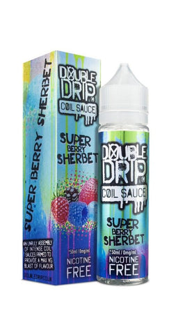 Super Berry Sherbet Shortfill E-Liquid by Double Drip - 50ml