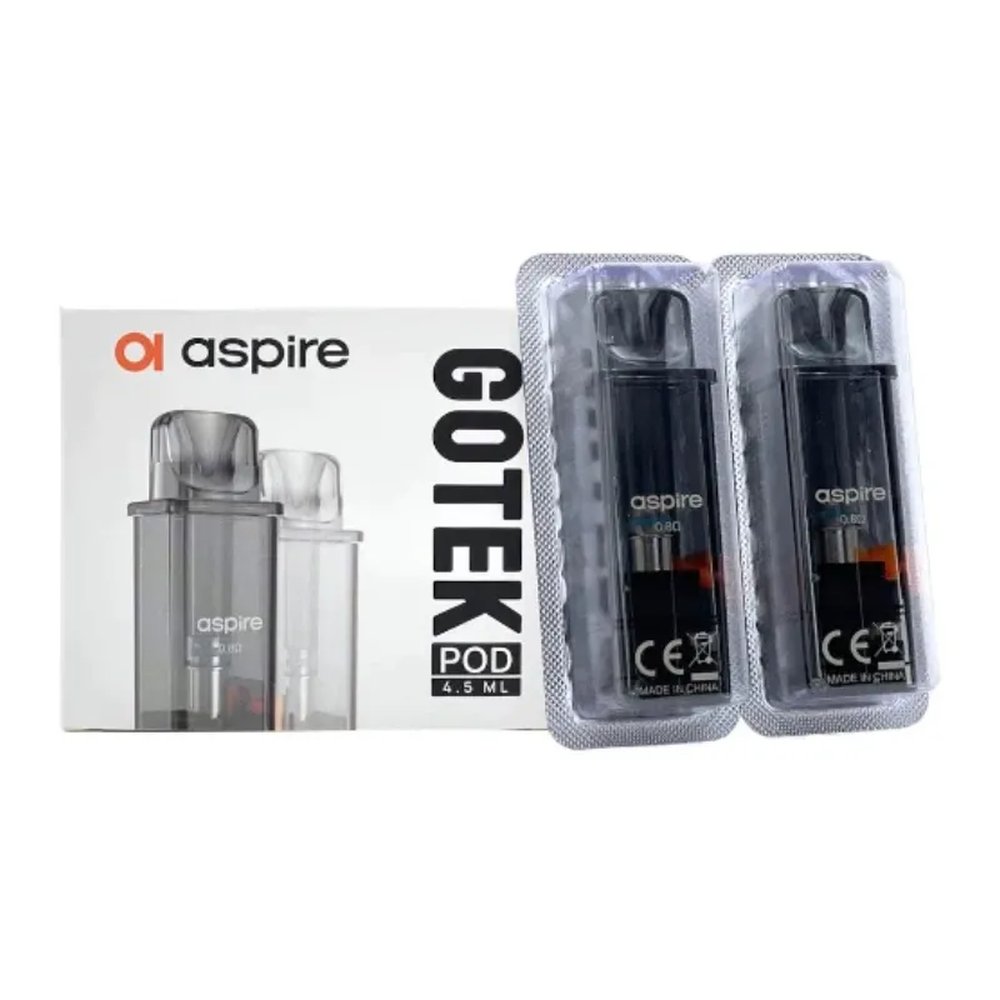 Aspire GoTek 2ml Replacement Pods - 2pcs