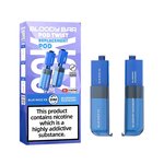 Bloody Bar Pod Twist 20K Refill Pods with Box - Blue Razz Ice  & Blueberry Raspberry