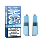 Bloody Bar Pod Twist 20K Refill Pods with Box - Blueberry Raspberry & Cherry Ice