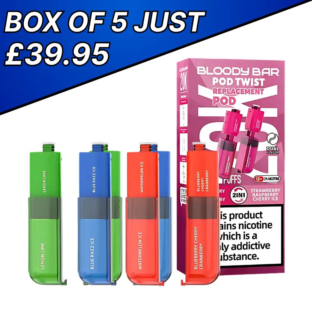 Bloody Bar Pod Twist 20K - Replacement Pods