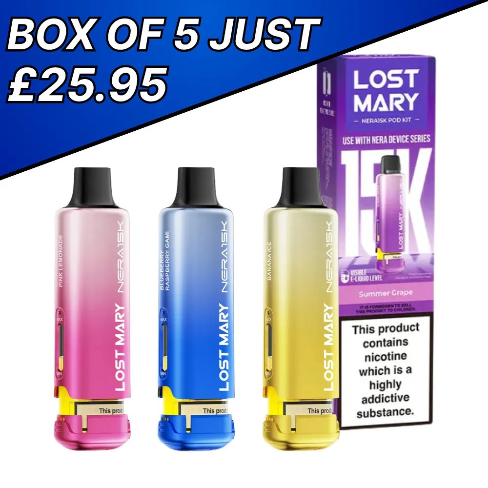 Lost Mary Nera - Replacement Prefilled Pods