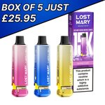 Lost Mary Nera - Replacement Prefilled Pods
