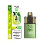 HQD Glow Air 70K Prefilled Pod Device & Box - Fresh Mint & Lemon Lime
