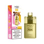 HQD Glow Air 70K Prefilled Pod Device & Box - Juicy peach & Peach mango