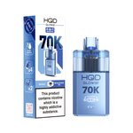 HQD Glow Air 70K Prefilled Pod Device & Box - Mr Blue & Mr Blue Razz Ice